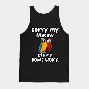 Macaw Tank Top